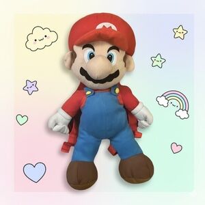 Super Mario Plush Backpack